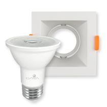 Spot Embutir Antiofuscante Branco Lâmpada 7W 4000K Irc 95