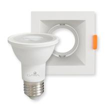 Spot Embutir Antiofuscante Branco Lâmpada 7W 6500K Irc 80