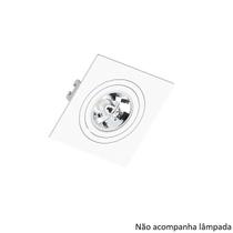 Spot Embutir AR70 Quadrado Branco Face Plana - SaveEnergy