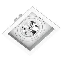 Spot Embutir AR70 Quadrado Recuado Branco Save Energy SE-330.1048