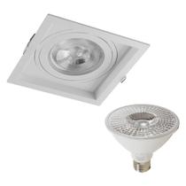 Spot Embutir Click Branco Save Energy + LED Par30 Br. Frio St1988