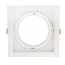 Spot Embutir Click Quadrado Bella Conecta Recuo 1xAR111 BR Spot Embutir Click Quadrado Bella Conecta Recuo 1xAR111 BR