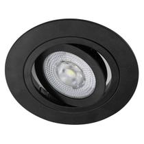 Spot Embutir Conecta Preto DL152PAR20W Bella + LED Par20 Br Frio ST2746
