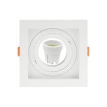 Spot Embutir Conecta Quadrado Recuado Branco Par20 - Taschibra Spot Embutir Conecta Quadrado Recuado Branco Par20 - Taschibra