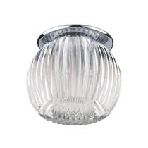 Spot Embutir Cristal Redondo Cromado Vidro 9cm YD1088