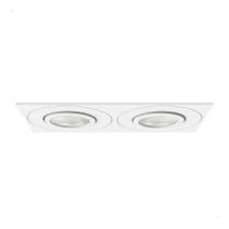 Spot Embutir de teto Interlight Il0190 Face Plana Duplo Par20 branco