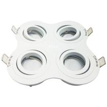 Spot Embutir Dicroica MR16 Quádruplo Branco NS5600-4B Bella Spot Embutir Dicroica MR16 Quádruplo Branco NS5600-4B Bella