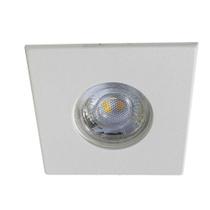 Spot Embutir Dicroica Quadrado Branco DL060 POP Bella