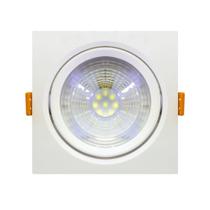 Spot Embutir Easy Led Quadrado 14W 6500K Branco Llumm Bronzearte Spot Embutir Easyled