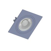 Spot Embutir Face Plana PAR20 Quadrado 1L E27 Azul Blue Spot Embutir Face Plana PAR20 Quadrado 1L E27 Azul Blue
