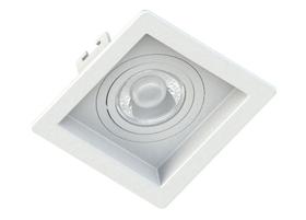 Spot Embutir GU10 Recuado Branco - Sistema Click - Save Energy