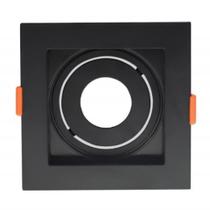 Spot Embutir JNG MR11 Recuado Preto ABS 102x102mm Spot Embutir JNG MR11 Recuado Preto ABS 102x102mm