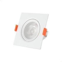 Spot embutir led 5w 3000k pvc branco 5 un Spot embutir led 5w 3000k pvc branco 5 un