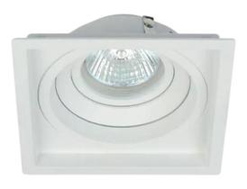 Spot Embutir Micro Borda Alumínio Branc - Mini Dicroica Mr11