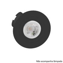 Spot Embutir MR11 Redondo Preto Face Plana - SaveEnergy Spot Embutir MR11 Redondo Preto Face Plana - SaveEnergy