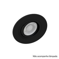 Spot Embutir MR16 Redondo Preto Face Plana - SaveEnergy Spot Embutir MR16 Redondo Preto Face Plana - SaveEnergy