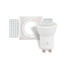 Spot Embutir No Frame Direcionável Branco Lâmpada 3.5W 2700K Spot Embutir No Frame Direcionável Branco Lâmpada 3.5W 2700K
