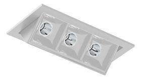 Spot Embutir Picco Orientável Interlight 4582ab 4000k Estrutura Branco
