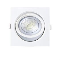 Spot Embutir Quadrado Alltop Led PAR30 10W 3000K 45º Taschibra Branco