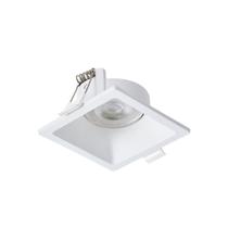 Spot Embutir Quadrado Alltop Recuado Led Mr16 6w 6 Branco