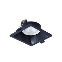 Spot Embutir Quadrado Alltop Recuado Led Mr16 6w 6 Preto