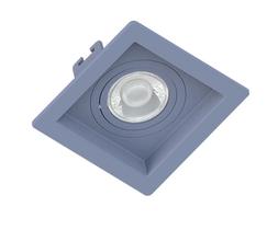 Spot Embutir Quadrado Azul ABS Recuado P/ 1xPar20 Save