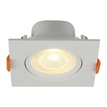 Spot Embutir Quadrado Branco 8w 4.100k Blumenau Iluminação