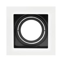 Spot Embutir Quadrado Conecta Dicroica 1xGU10 BR/PT Bella