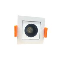 Spot Embutir Quadrado Focco 4,8cm 2W 6500k