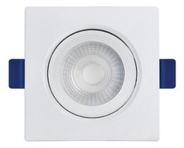 Spot Embutir Quadrado Led 3w Luz Branca Bivolt Blackdecker