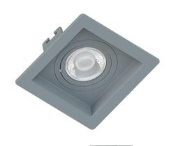 Spot Embutir Quadrado Turquesa ABS Recuado P/1xPar20 Spot Embutir Quadrado Turquesa ABS Recuado P/1xPar20
