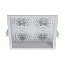 Spot Embutir Quadruplo Recuado P/ LED MR11 Save Energy SE-330.3127 ST2840