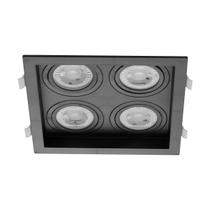 Spot Embutir Quadruplo Recuado P/ LED MR16 SaveEnergy SE-330.2898 ST2841