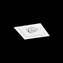 Spot Embutir Recuado 1012/1 alumínio 1xPar20 BRANCO 18x18cm ITAMONTE Spot Embutir Recuado 1012/1 alumínio 1xPar20 BRANCO 18x18cm ITAMONTE