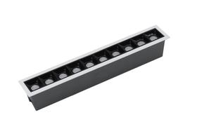 Spot Embutir Recuado 20W 2700K Luz Amarela Bco/Pto Opus Spot Embutir Recuado 20W 2700K Luz Amarela Bco/Pto Opus