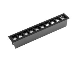 Spot Embutir Recuado 20W 2700K Luz Amarela Preto IRC90 Opus Spot Embutir Recuado 20W 2700K Luz Amarela Preto IRC90 Opus
