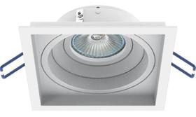 Spot Embutir Recuado Il4716 Interlight Branco + Lâmpada Led Stella 4000K