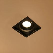 Spot Embutir Recuado Il4716 Interlight + Lampada Led Stella