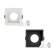 Spot Embutir Recuado Quadrado + 3 Lâmpada 5w Gu10 Spot Embutir Recuado Quadrado + 3 Lâmpada 5w Gu10