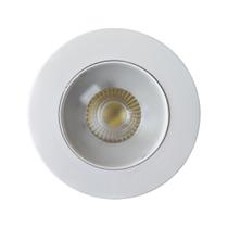 Spot Embutir Redondo 5w Luz Forte Branca Quente Sanca 10 Und