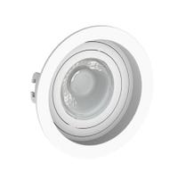 Spot Embutir Redondo Branco ABS Recuado P/ 1xMR16 Dicroica Spot Embutir Redondo Branco ABS Recuado P/ 1xMR16 Dicroica