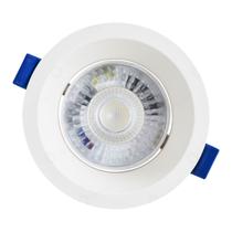 Spot Embutir Redondo Recuado Branco 9,4cm Led 6W 4000K Bivolt