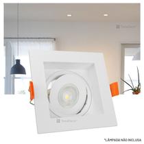 Spot Embutir Taschibra Conecta Quadrado Recuado MR11 1xGU10