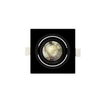 Spot embutir taschibra quadrado alltop led 5w 4000k mr16 preto Spot embutir taschibra quadrado alltop led 5w 4000k mr16 preto