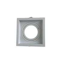 Spot Embutir Teto Quadrado Recuado Poli 1XAR70 BR Moon