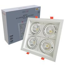 Spot Evidence Quattro Branco 28w Cor Ajustavel 3000k A 6500k Spot Evidence Quattro Branco 28w Cor Ajustavel 3000k A 6500k