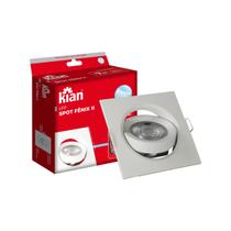 Spot Fênix II Embutir Led Croica 7w 6000k Direcionável KIAN