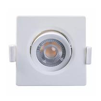 Spot Gesso De Led Embutir Quadrado Mr11 3w 3000k Taschibra