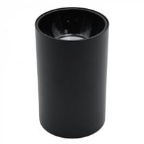 Spot Haut Deluxe Avant Redondo Preto - 12W 2700K Luz Amarela Spot Haut Deluxe Avant Redondo Preto - 12W 2700K Luz Amarela