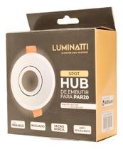 Spot Hub Micro Borda Recuado Redondo Par20 E27 Branco 15w